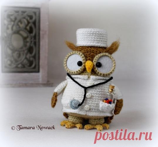 ХВАТИТ БОЛЕТЬ!Совушка крючком