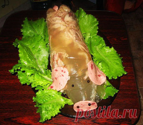 Мясные холодные закуски.