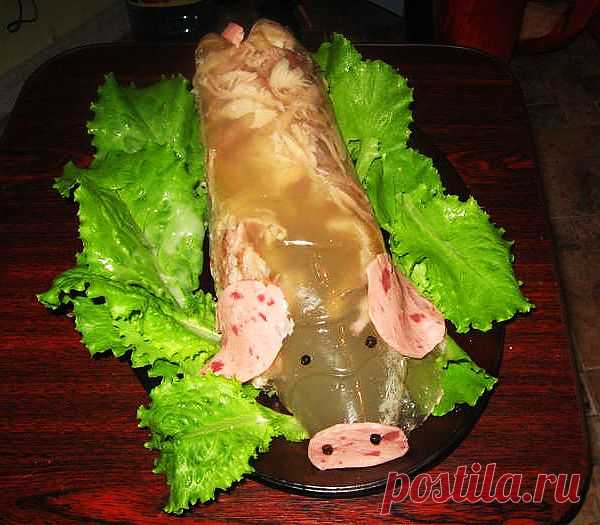 Мясные холодные закуски.