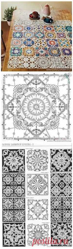 (444) Persian tile blanket perhaps. | Crazy Crochet Lady? Guilty!!