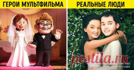 Художник показал, как выглядели бы люди, если бы они стали персонажами мультфильмов Pixar