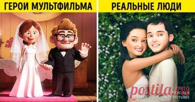 Художник показал, как выглядели бы люди, если бы они стали персонажами мультфильмов Pixar