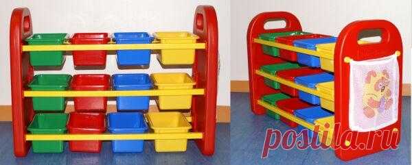 шкафы стеллажи пластиковые для детской: