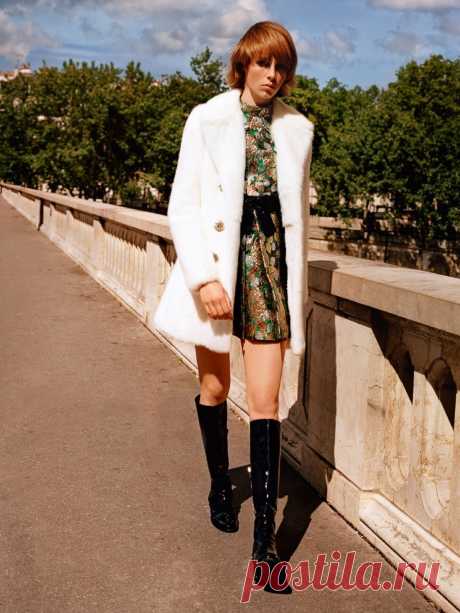 Эди Кэмпбелл (Edie Campbell) в фотосессии Аласдера Маклеллана (Alasdair McLellan) для журнала Vogue Paris (сентябрь 2014)
