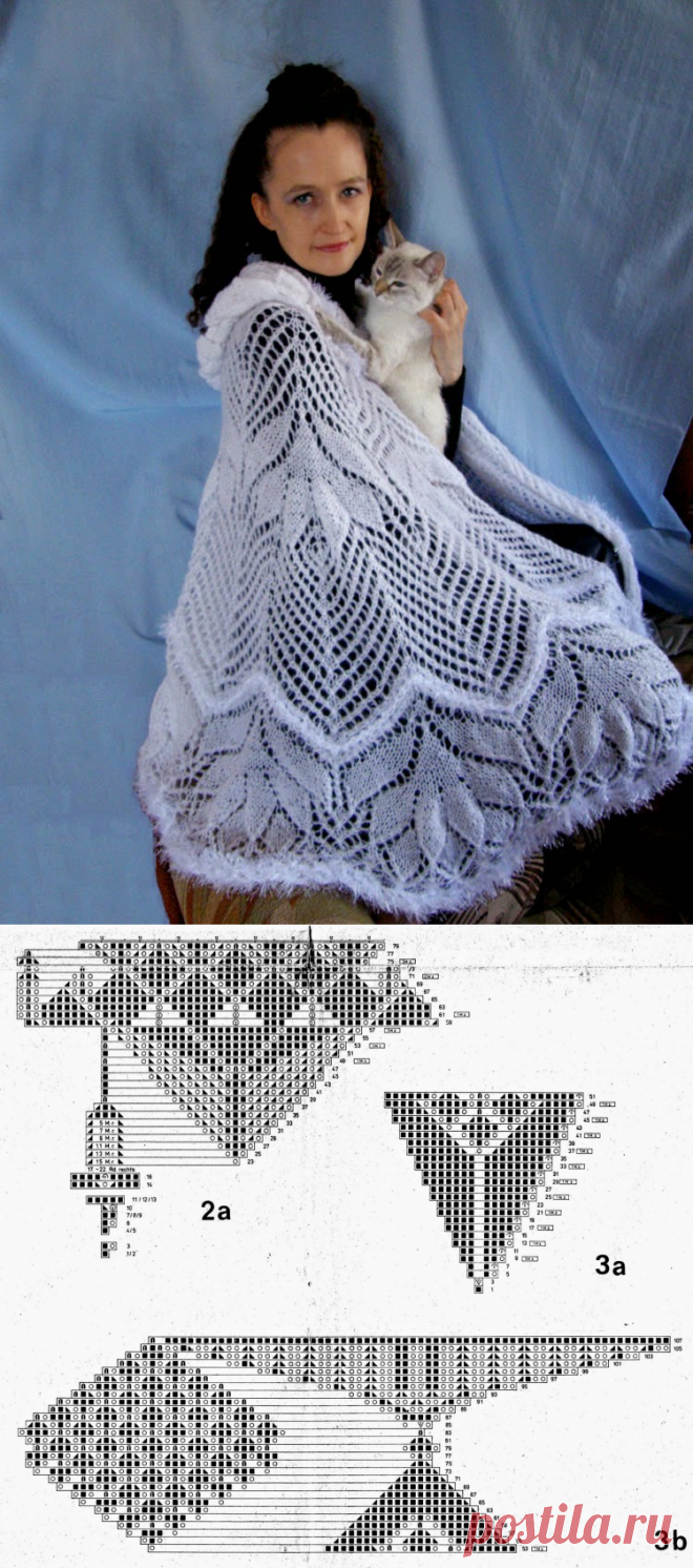 MyKnits.Ru: Накидка, шаль 