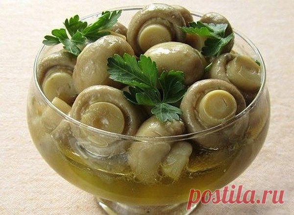 Маринованные шампиньоны за 5 минут | Sladkij-domik.ru | Яндекс Дзен
