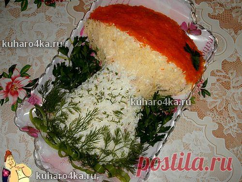 Хозяюшка. Кушать подано! - Салат "Грибок"