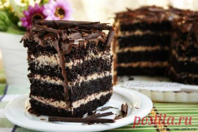 🎂 Влажный шоколадный торт с ореховым кремом 🎂