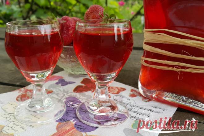 Рецепт ликера из клубники – пошагово с фото