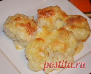 Цветная капуста с сыром - Харчовка
