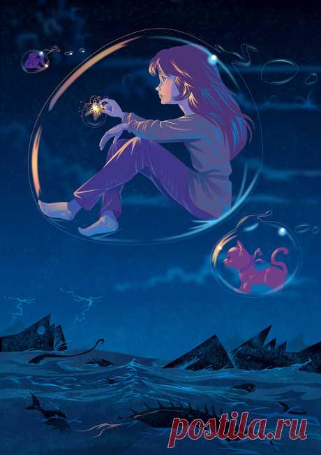 Living in a Bubble on Behance