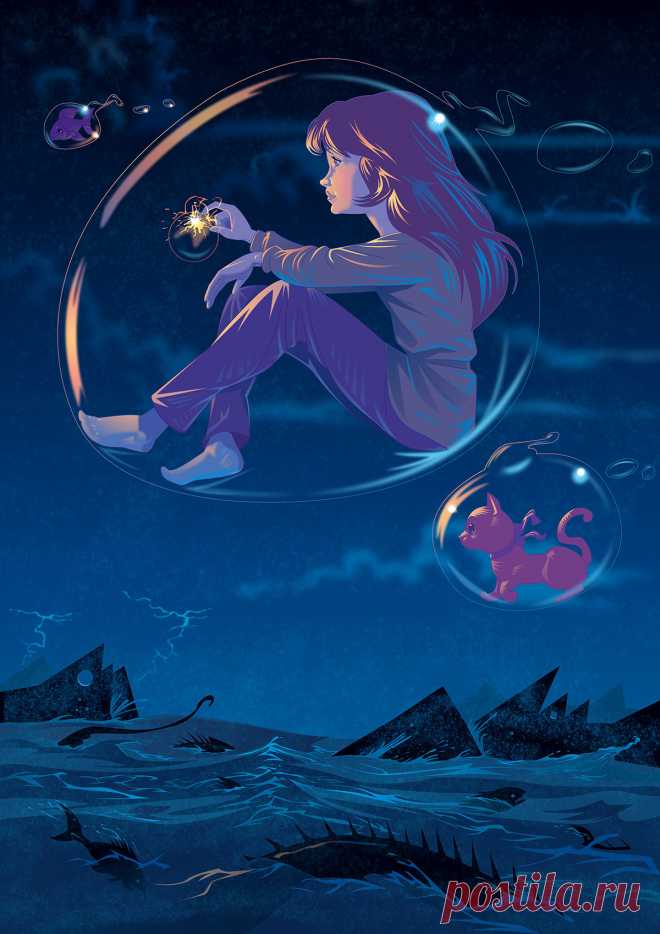 Living in a Bubble on Behance