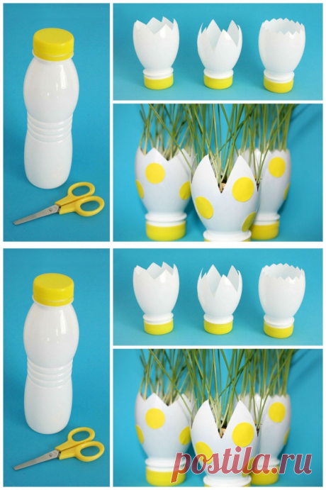 Поделка на Пасху из бутылки - Поделки с детьми | Деткиподелки