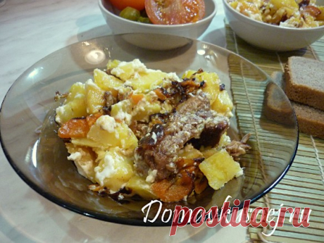 Жаркое с белыми грибами и свининой - ...а Дома Вкусней )