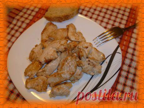 Сочная жареная куриная грудка на сковороде с соевым соусом за 10 минут