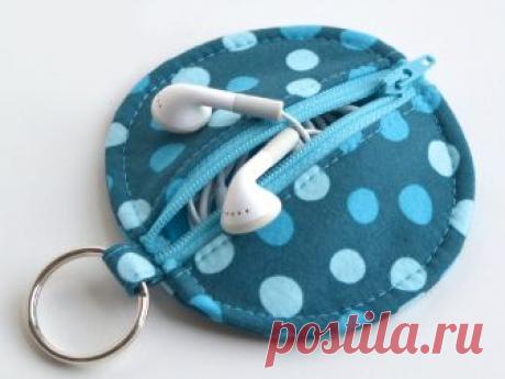 Как сшить чехол для наушников своими руками