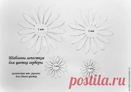 лист герберы из фоамирана шаблон: 7 тыс изображений найдено в Яндекс.Картинках