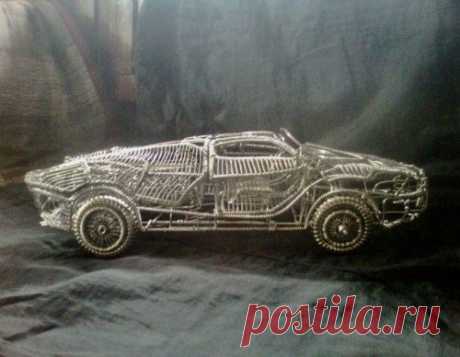 Скульптуры из проволоки от художника-самоучки Карлито Романильоса