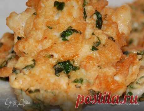 Рубленые котлеты с зеленью.. Ингредиенты: куриное филе, яйца куриные, мука | Официальный сайт кулинарных рецептов Юлии Высоцкой