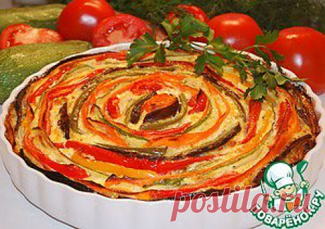Запеканка &quot;Радужная&quot; - кулинарный рецепт