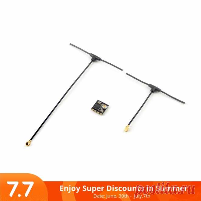 0.42g happymodel 2.4g expresslrs ep1 nano high refresh rate ultra-small long range rc receiver for rc drone Sale - Banggood.com
