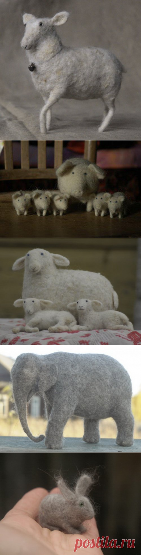 Войлочные игрушки