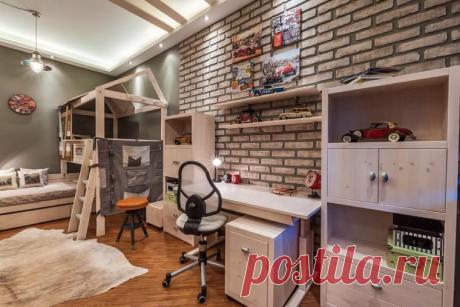 Кирпичная кладка как элемент дизайна интерьера — Роскошь и уют