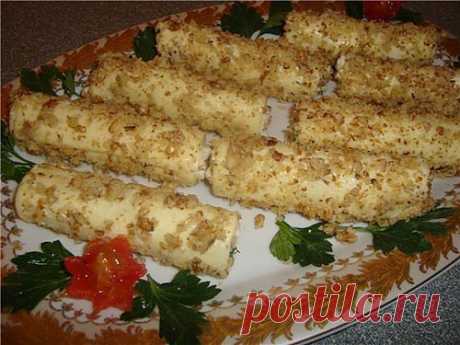 ЗАКУСКА &quot;СЫРНЫЕ ТРУБОЧКИ&quot;.