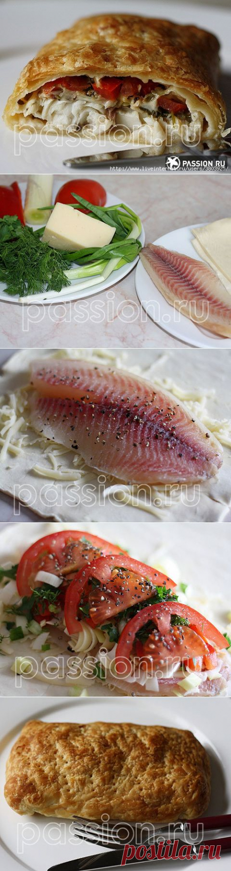 Рыбка в тесте с овощами - вкуснотень - за уши не оттащишь!