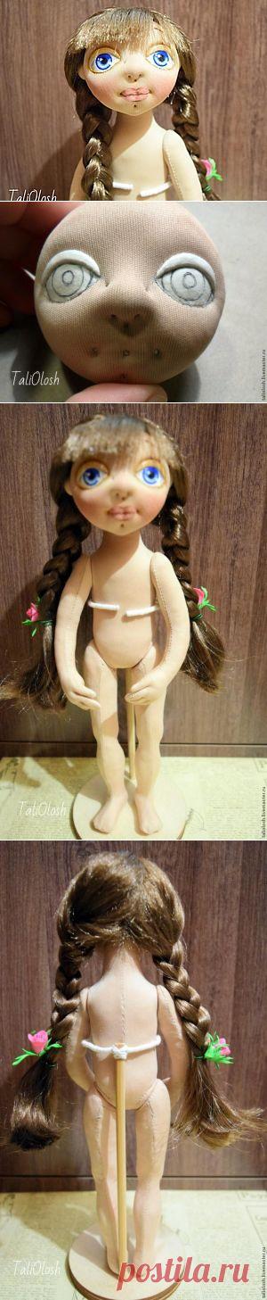 СОЗДАНИЕ ТЕКСТИЛЬНОЙ ШАРНИРНОЙ КУКЛЫ. ЧАСТЬ 7