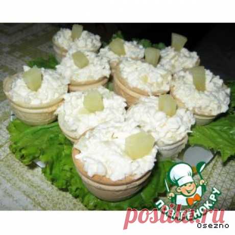 Закусочные корзиночки - кулинарный рецепт