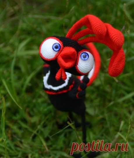 Купить Мастер-класс "Куренок Кубрик" (описание вязания) - мастер-класс, мастер класс, перцева