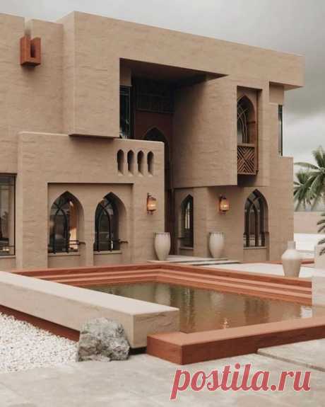 Modern Villa design by Luai Jubori Muscat. Oman