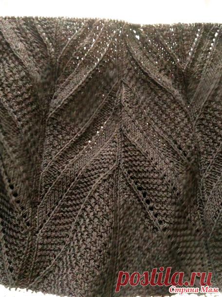 Моя черная юбка. Спицы. - Вязание - Страна Мам