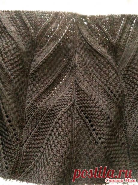 Моя черная юбка. Спицы. - Вязание - Страна Мам