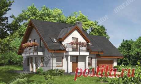 проект дома М73 Заход солнца - proekty-muratordom.com