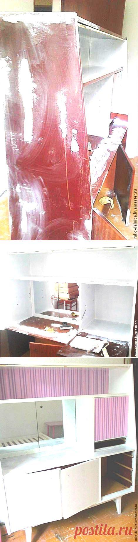 Переделка бабушкиного серванта / Я - суперпупер
