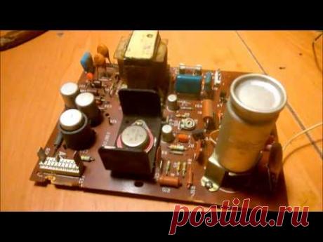 Импульсный блок питания из советского телевизора