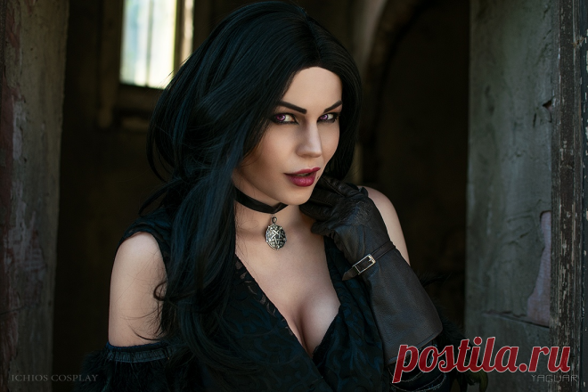Красота и коварство - прекрасная Йеннифэр из Венгерберга из саги The Witcher