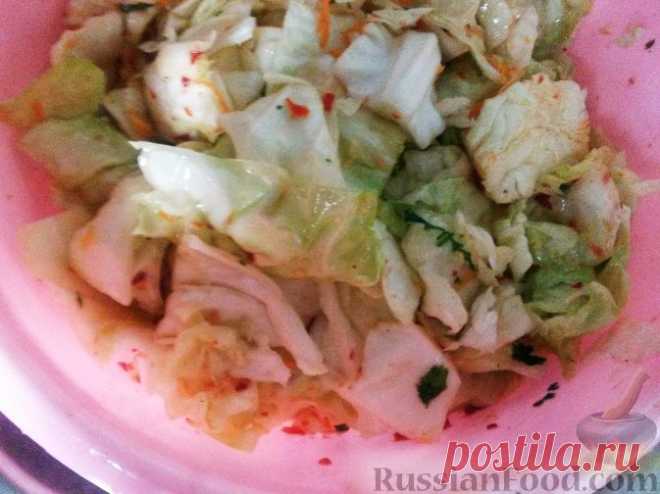 Рецепт: Капуста по-корейски на RussianFood.com