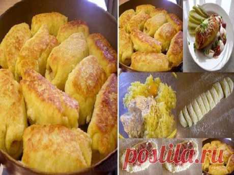 Картофельные рулетики - Вкуснотища необыкновенная!