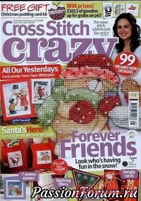 Cross Stitch Crazy №145 2010 - запись пользователя ariya в сообществе Вышивка в категории Вышивка крестом Английский журнал по вышивке крестиком с большим количеством схемок и интересных идей. В каждом номере авторы журнала предлагают коллекцию самых красивых проектов от лучших дизайнеров