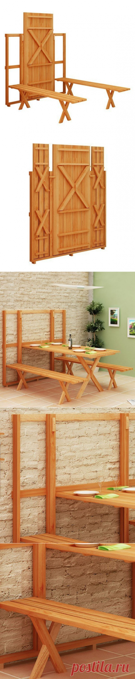 Экономим пространство: складная мебель — Сделай сам, идеи для творчества - DIY Ideas