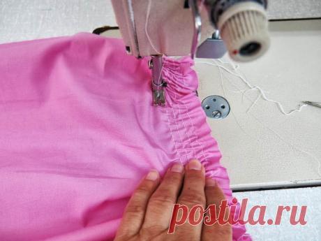 Сборка на резинку | ШЬЮ САМА