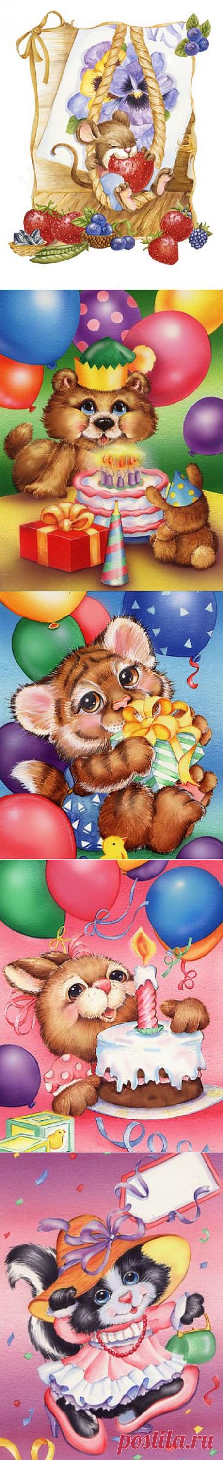 Иллюстратор Janet Skiles. Детские картинки..