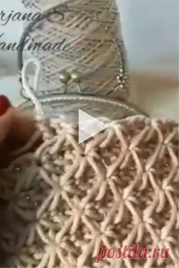 How to knit Jasmine Stitch video tutorial