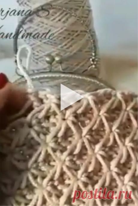 How to knit Jasmine Stitch video tutorial