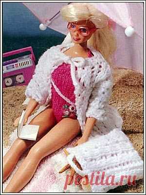 Пляжное трио - Kimberly Club. Одежда для кукол.