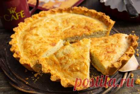 Киш с луком и чеддером — Ботаничка