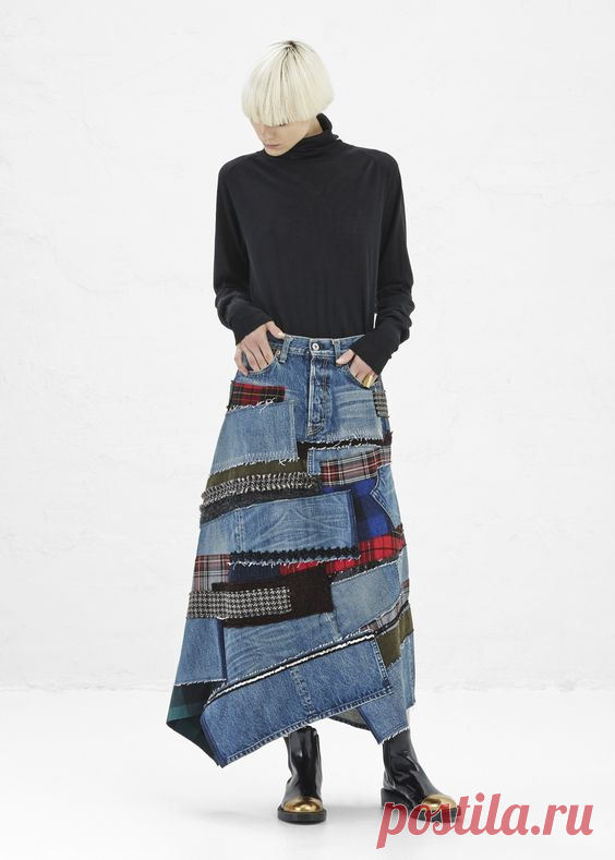 Джинсы Patchwork, супер тренд - превратите свои старые джинсы в супер фанки + 30 фотографий и шаг за шагом - Fashion Bubbles - Fashion and the new in Culture